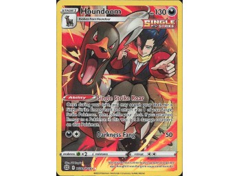 POKEMON Ultra Rare SWSH09: Brilliant Stars Trainer Gallery Houndoom