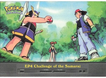 POKEMON VINTAGE TOPPS 1999 BLUE LABEL EP4