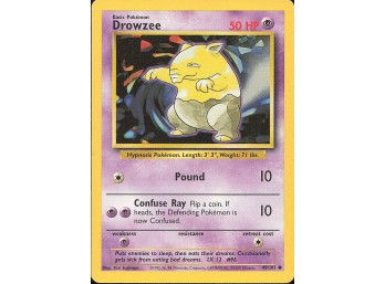 Vintage Pokemon 1999  Base Set Drowzee