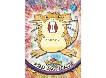 Pokemon Vintage 1999 Topps Raticate