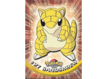 Pokemon Vintage 1999 Topps Sandshrew