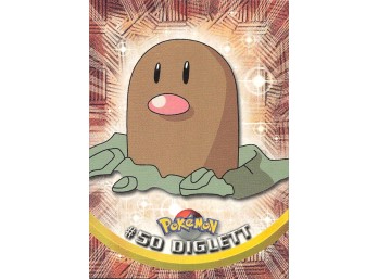Pokemon Vintage 1999 Topps Diglett