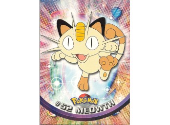 Pokemon Vintage 1999 Topps Meowth