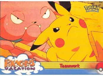 Pokemon Vintage 1998 Pikachus Vacation