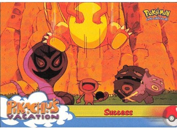 Pokemon Vintage 1998 Pikachus Vacation