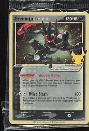 POKEMON Promo,Holo SWSH: Sword & Shield Promo Cards Greninja Star