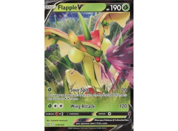 POKEMON Ultra Rare,Holo SWSH05: Battle Styles Flapple V
