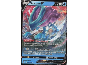 POKEMON Ultra Rare,Holo SWSH07: Evolving Skies Suicune V
