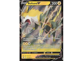 POKEMON Ultra Rare,Holo SWSH08: Fusion Strike Boltund V