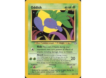 POKEMON  Neo Genesis Oddish