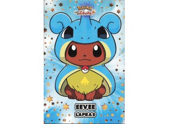 POKEMON Card Database Fan Art Lets Go Eevee Poncho Lapras