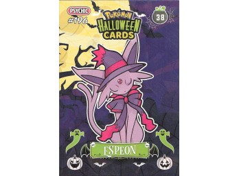 POKEMON Collectoons Haloween Fan Art Espeon