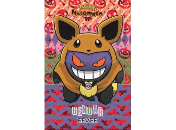 Pokemon Card Database Halloween Fan Art Gengar As Eevee