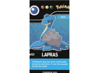 Lapras - Pokedex Black Kanto 2024 - Pokemon Card