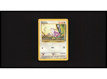 POKEMON  Base Set Rattata