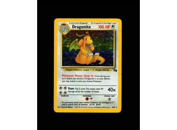 POKEMON Holo Rare,Holo Fossil Dragonite (4)