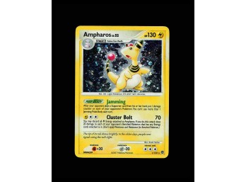POKEMON Holo Rare,Holo Secret Wonders Ampharos