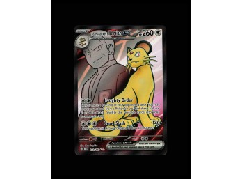POKEMON Ultra Rare,Holo SV10: Destined Rivals Team Rocket's Persian ex