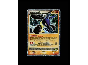 POKEMON Promo,Holo Diamond and Pearl Promos Lucario LV.X