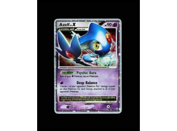 POKEMON Ultra Rare,Holo Legends Awakened Azelf LV.X