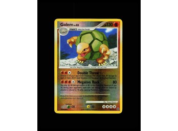 POKEMON Rare,Reverse holo Secret Wonders Golem