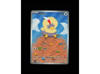 POKEMON Holo SV: Black Bolt Rufflet