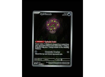 POKEMON Holo ME01: Mega Evolution Spiritomb