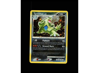 POKEMON Holo Rare,Holo Mysterious Treasures Tyranitar