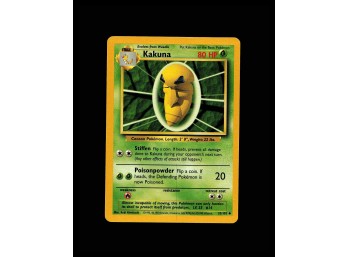POKEMON Uncommon Base Set Kakuna