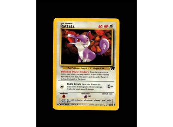 POKEMON Common Team Rocket Rattata