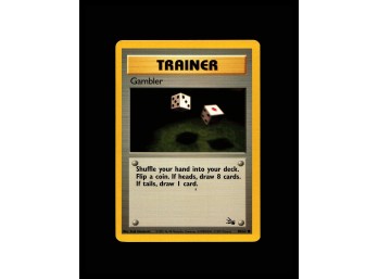 POKEMON Common Fossil Gambler