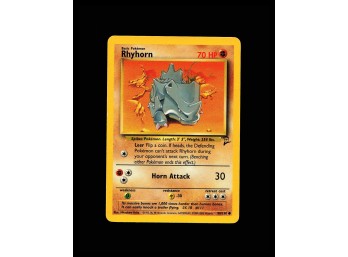 POKEMON Common Base Set 2 Rhyhorn