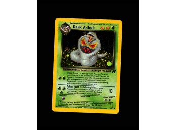 POKEMON Holo Rare,Holo Team Rocket Dark Arbok (2)