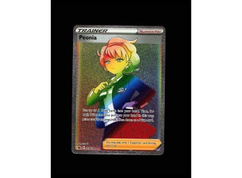POKEMON Secret Rare,Holo SWSH06: Chilling Reign Peonia (Secret)