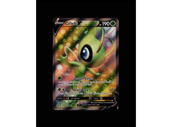 POKEMON Ultra Rare,Holo SWSH06: Chilling Reign Celebi V (Full Art)