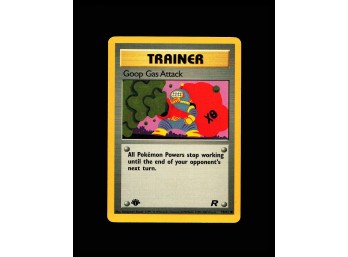POKEMON 1ST EDITION Team Rocket Goop Gas Attack