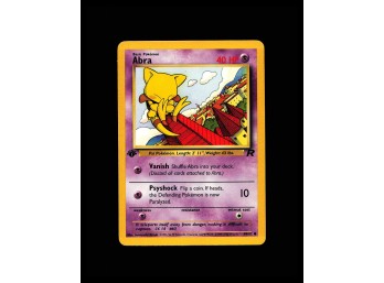 POKEMON 1ST EDITION Team Rocket Abra
