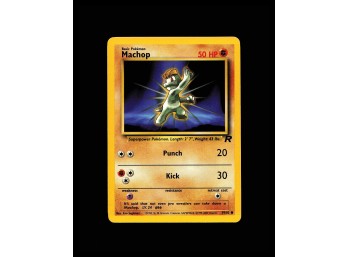 POKEMON  Team Rocket Machop