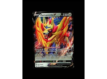 POKEMON Ultra Rare,Holo SWSH01: Sword & Shield Base Set Zamazenta V