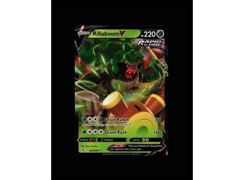POKEMON Ultra Rare,Holo SWSH08: Fusion Strike Rillaboom V