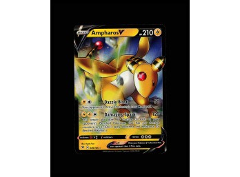 POKEMON Ultra Rare,Holo SWSH04: Vivid Voltage Ampharos V