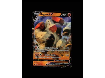 POKEMON Ultra Rare,Holo SWSH01: Sword & Shield Base Set Regirock V