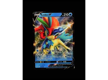 POKEMON Ultra Rare,Holo SWSH01: Sword & Shield Base Set Keldeo V