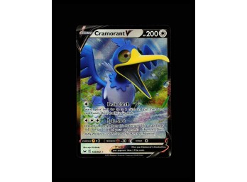 POKEMON Ultra Rare,Holo SWSH01: Sword & Shield Base Set Cramorant V