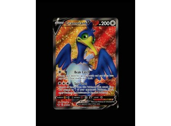 POKEMON Ultra Rare,Holo SWSH01: Sword & Shield Base Set Cramorant V (Full Art)