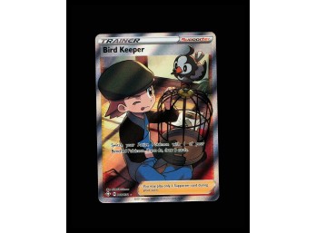 POKEMON Ultra Rare,Holo Shining Fates Bird Keeper (Full Art)