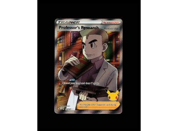 POKEMON Ultra Rare,Holo Celebrations Professor's Research (Full Art)