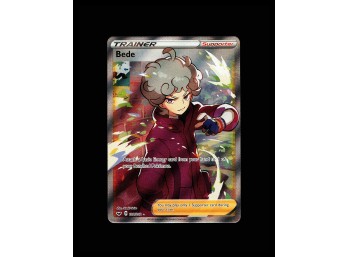 POKEMON Ultra Rare,Holo SWSH01: Sword & Shield Base Set Bede (Full Art)