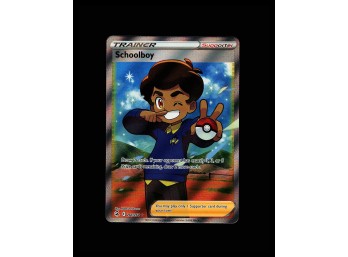 POKEMON Ultra Rare,Holo SWSH08: Fusion Strike Schoolboy (Full Art)