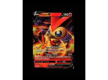 POKEMON Ultra Rare,Holo SWSH01: Sword & Shield Base Set Victini V